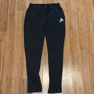 Adidas black sweatpants, size M